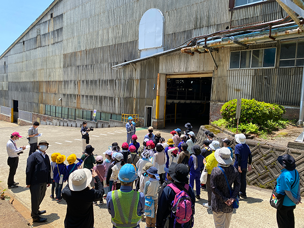 エコシステム花岡が花岡小学校の企業見学を受け入れました